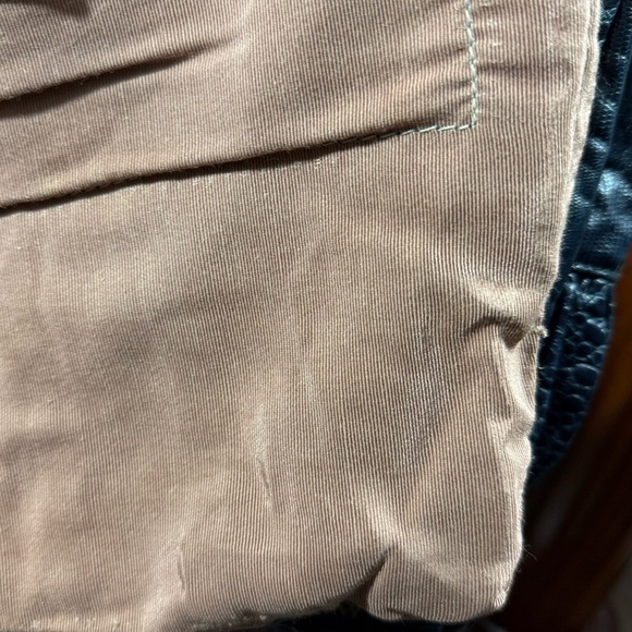 Vintage Handmade Leather Blue Designer Women's Bag - Picture 14 of 15